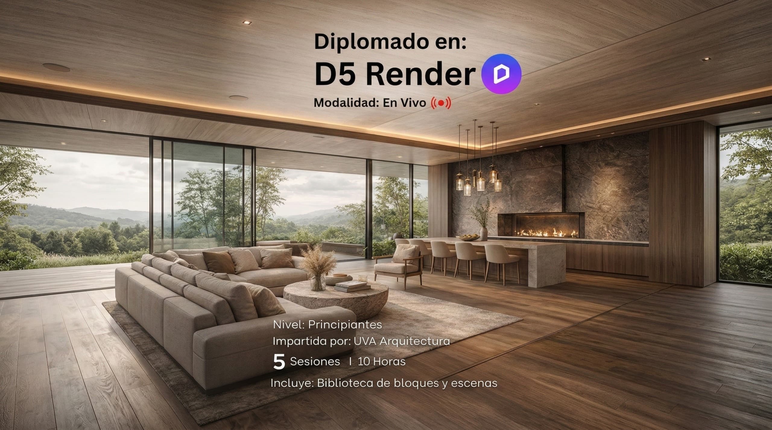 Diplomado en D5 Render