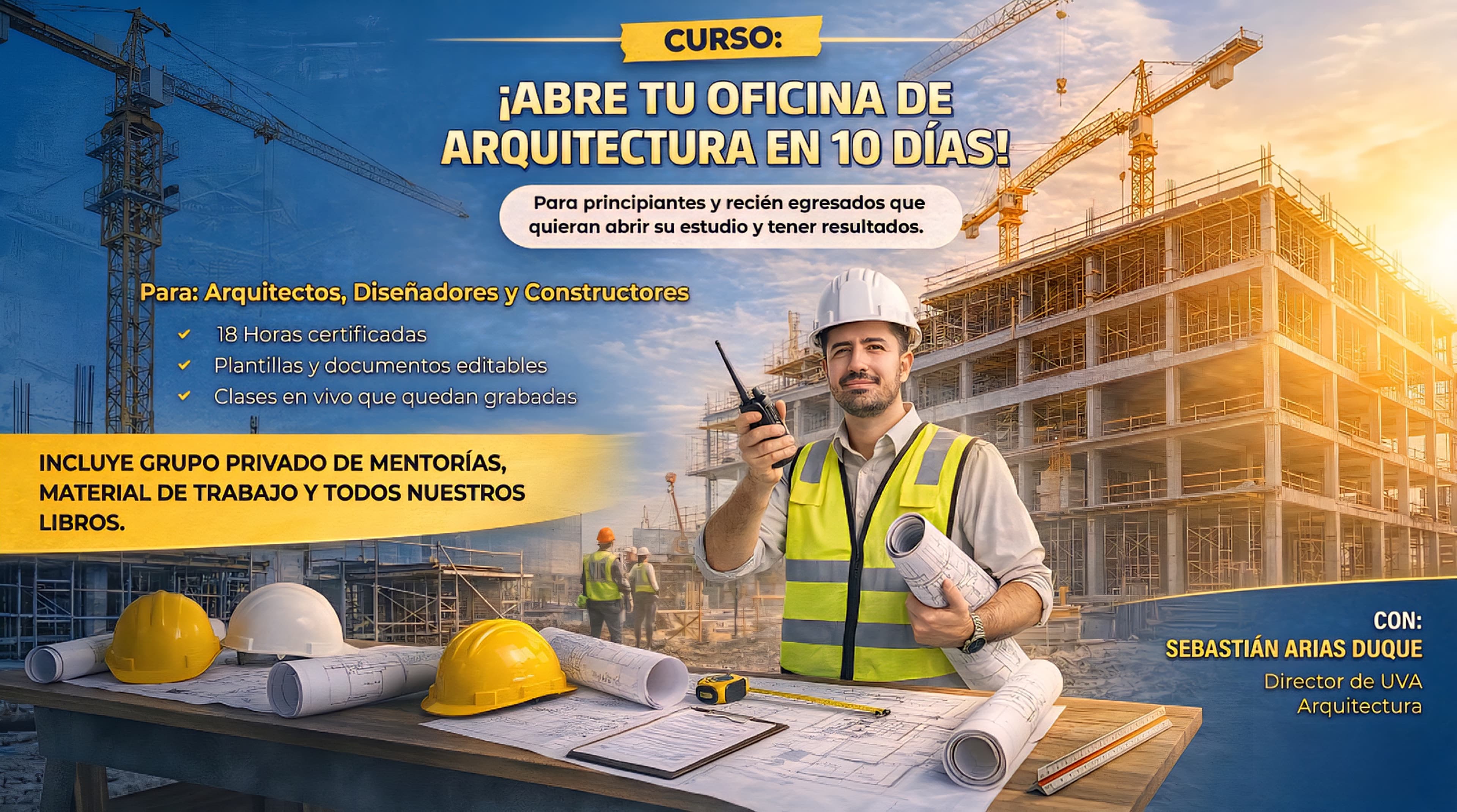 Abriendo tu oficina de Arquitectura en 10 días