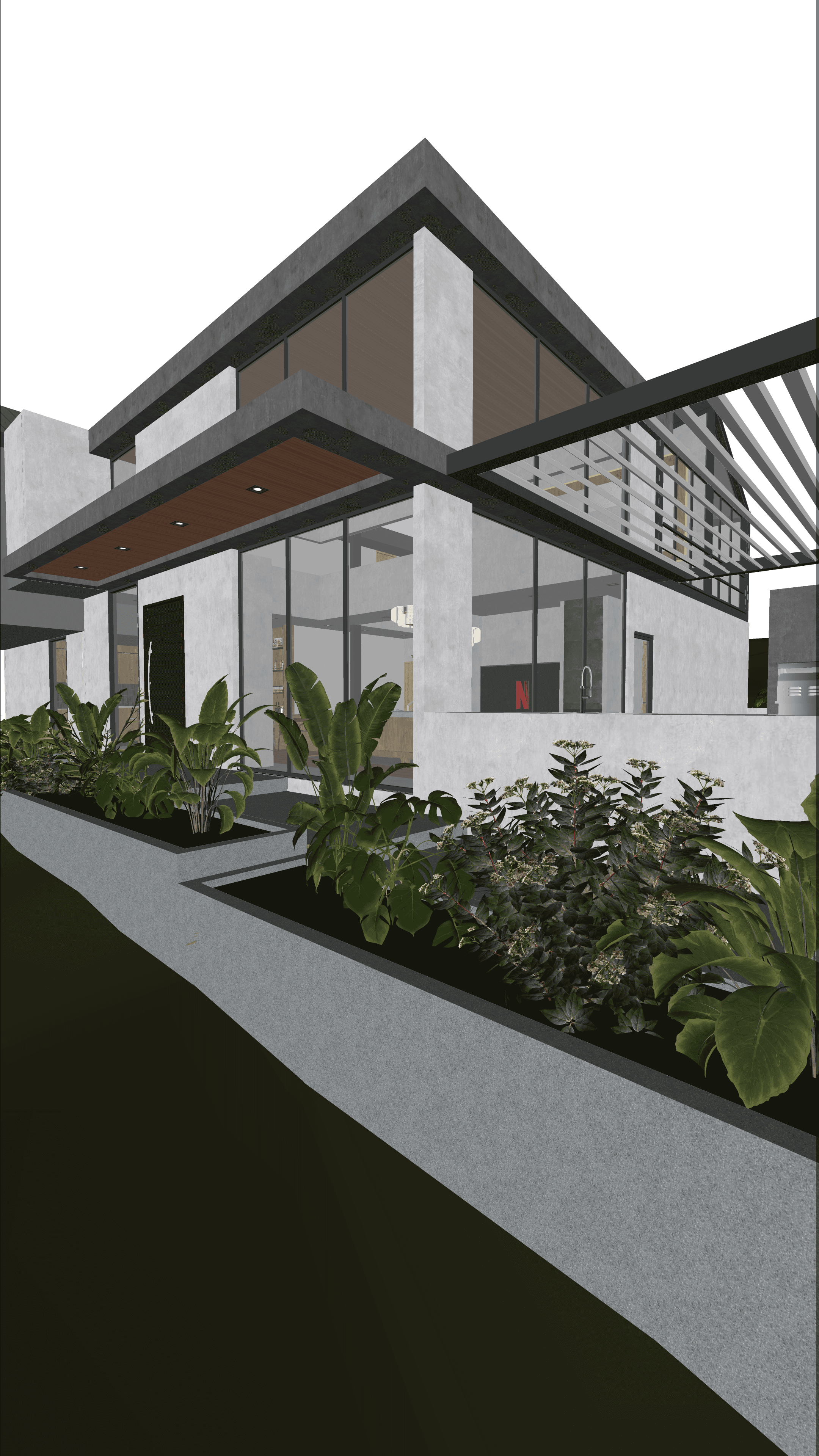 Exterior Residencial Antes