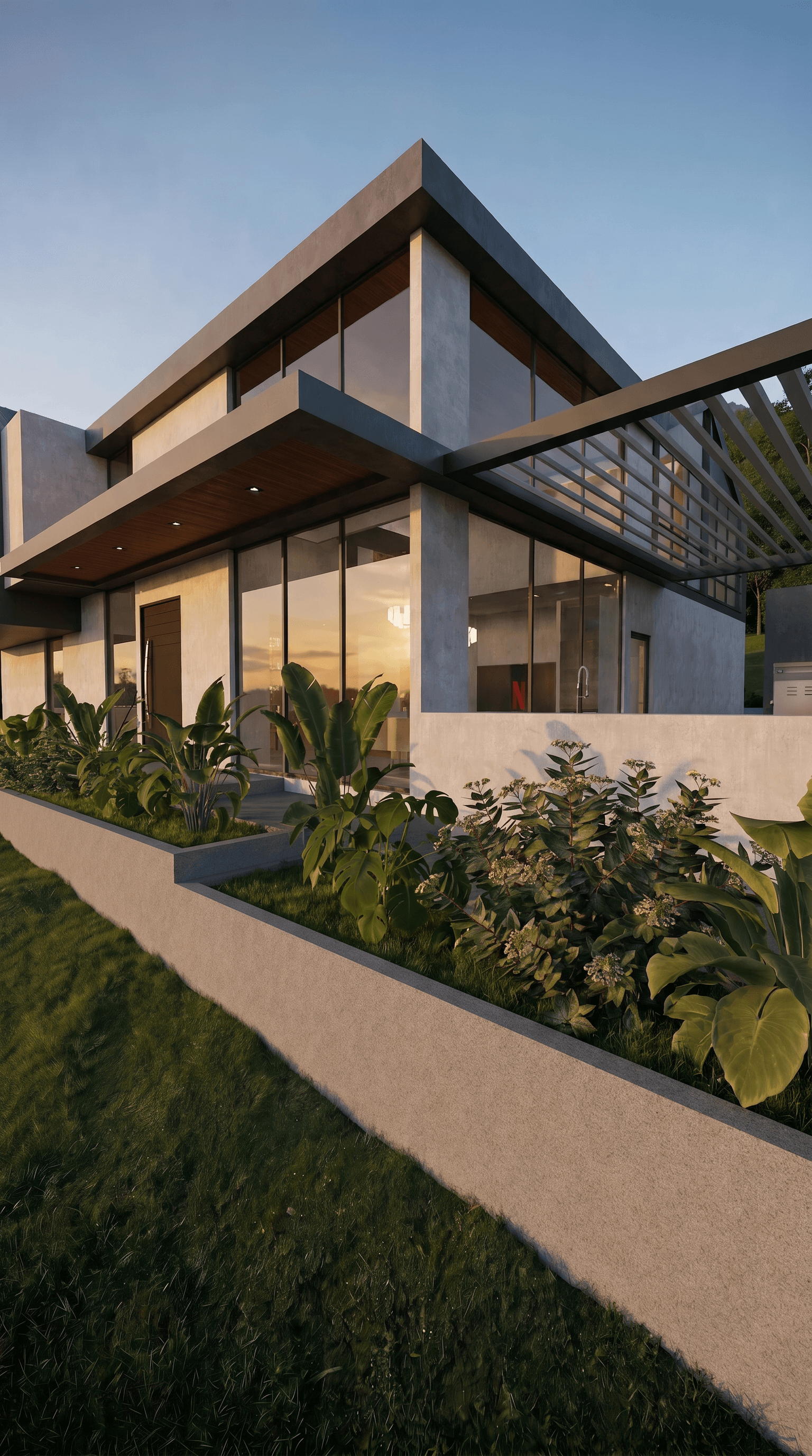 Exterior Residencial Después